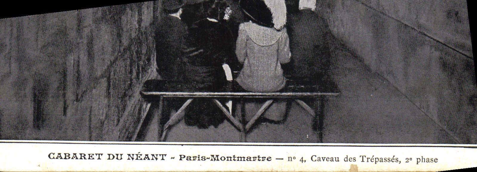 CPA Paris Cabaret du Neant Montmartre Caveau des Trepasses
