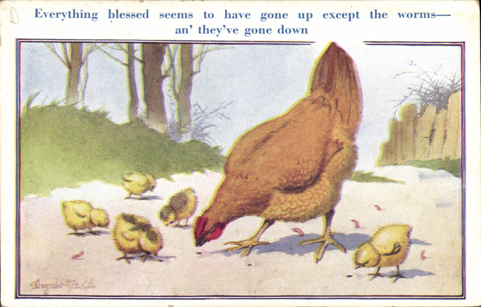 CPA Poule Poussins 