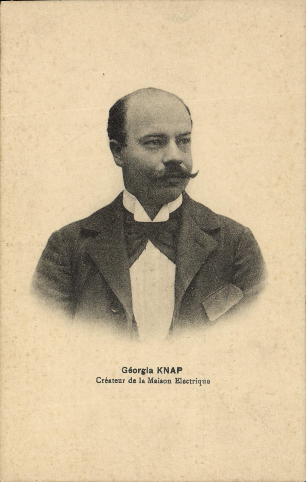 Vintage Postcard Electricity Creative Georgia knap of the electric House