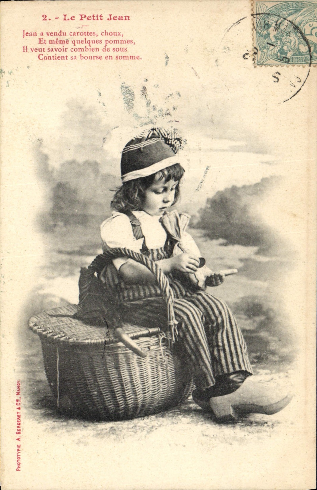 CPA Fantaisie Enfant Le Petit Jean