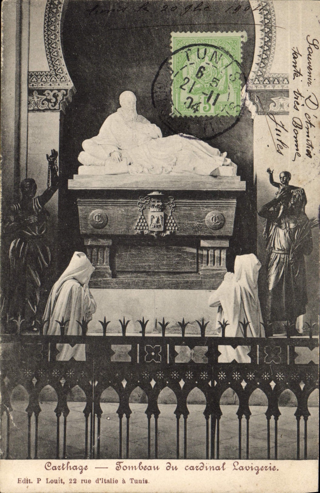 CPA Carthage Tombeaux puniques Tunisie