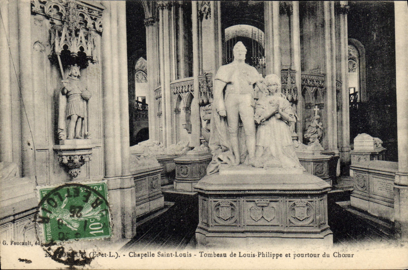CPA Dreux Chapelle Saint Louis Tombeau de louis Philippe 
