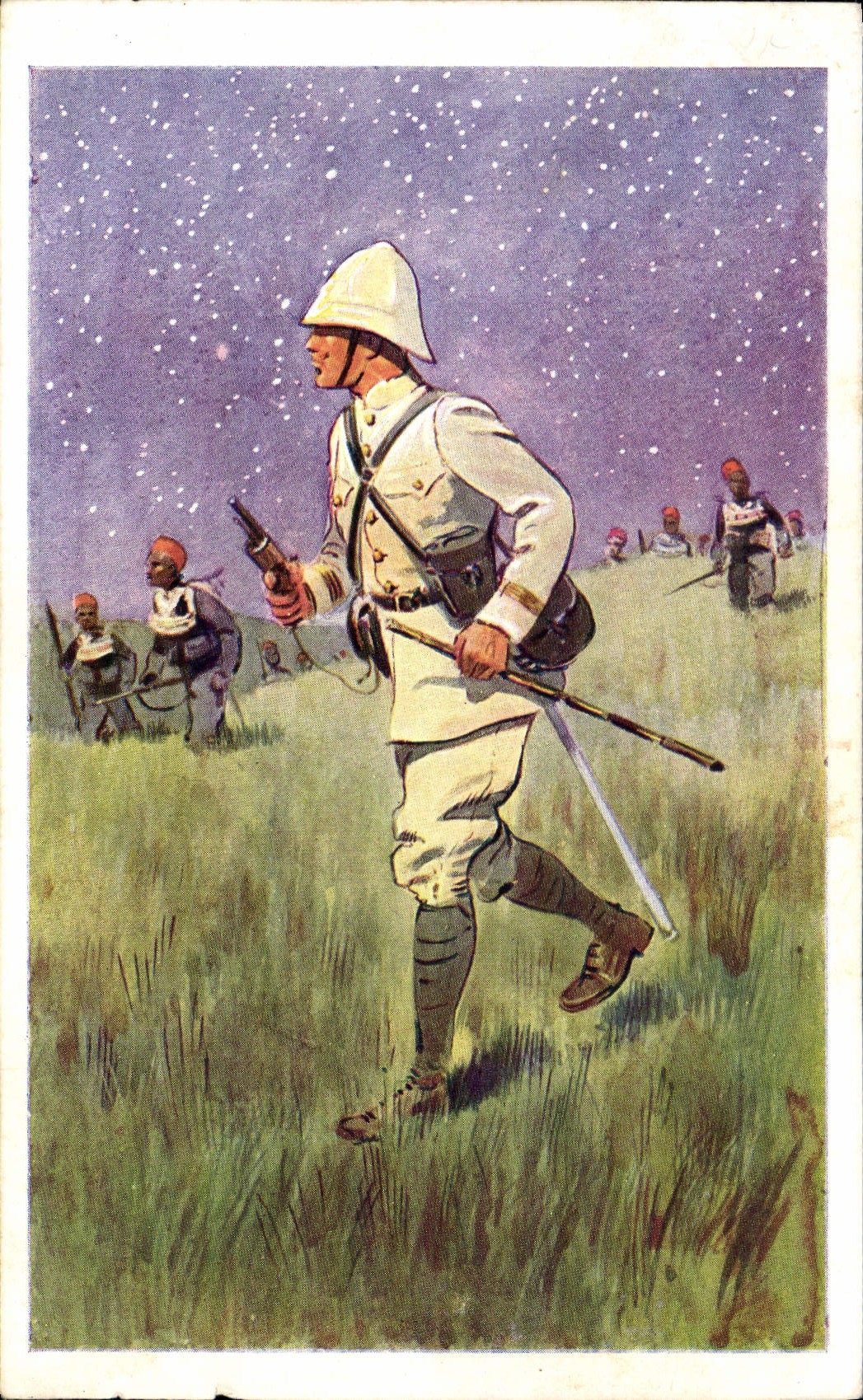 CPA Militaria Fiegenschuh Alsacien 