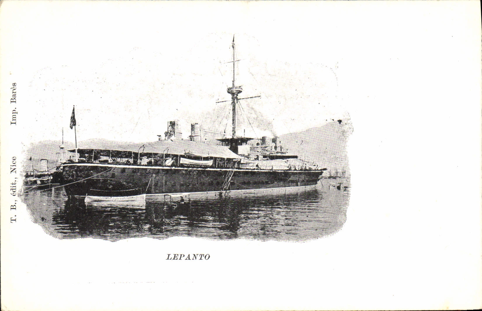CPA Bateau Lepanto 