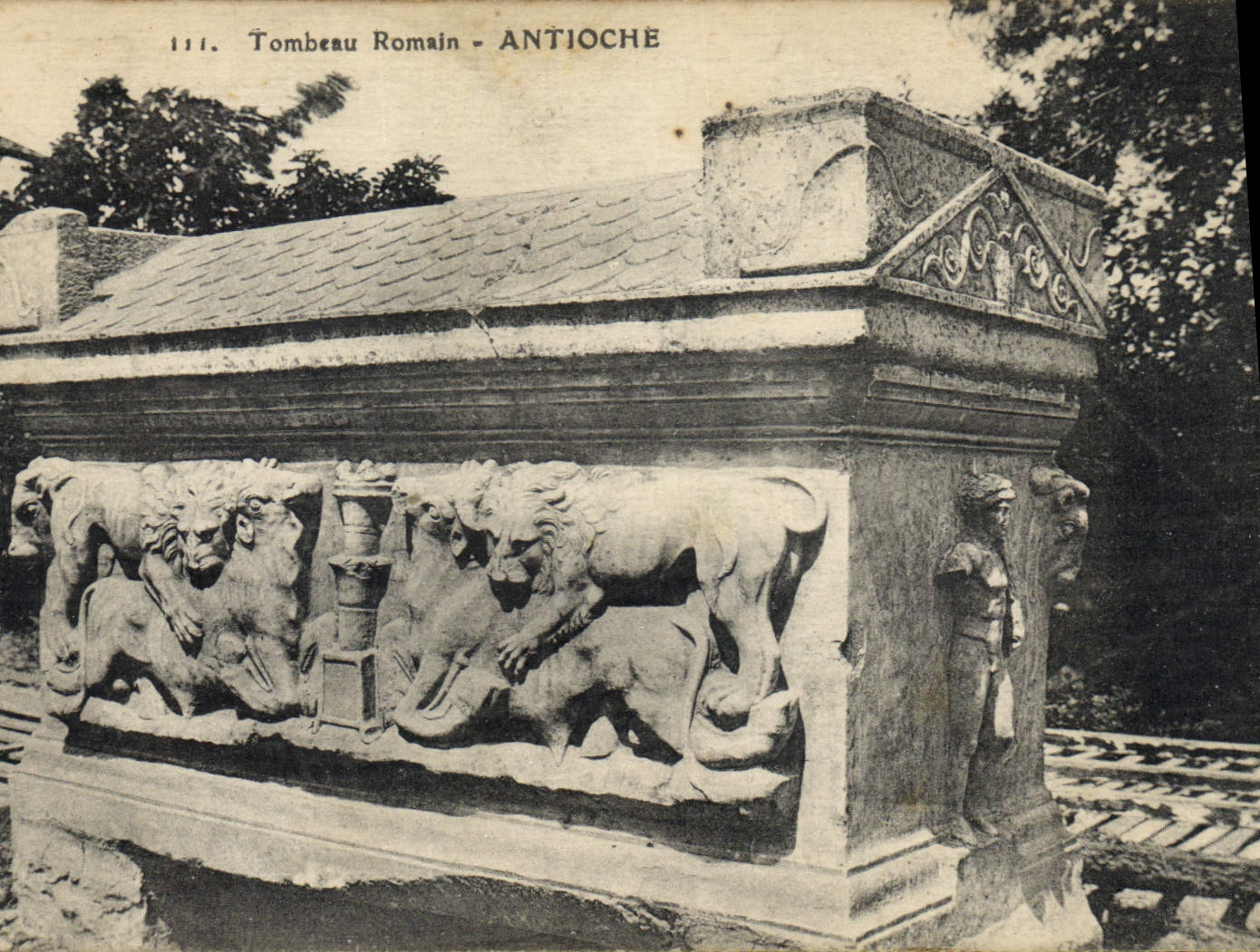 CPA Tombeau romain Antioche 