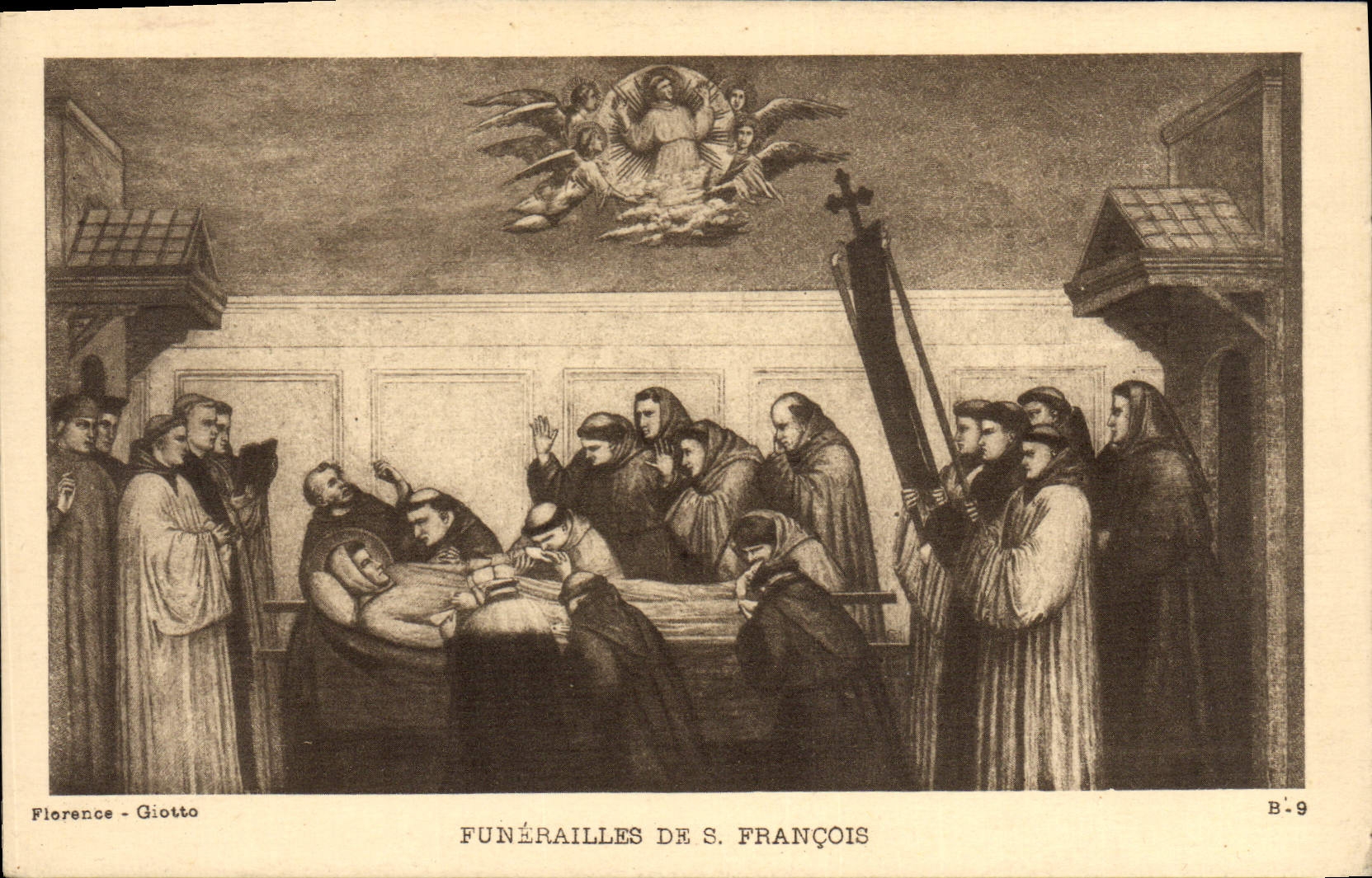 CPA Funerailles de S Francois 