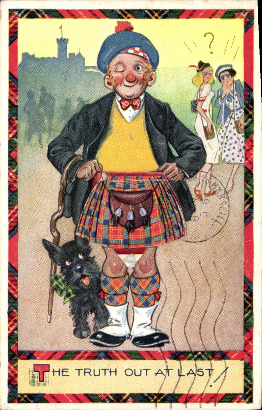 CHART SYSTEM Fantasy Illustrator The truth At last Scotland Dog