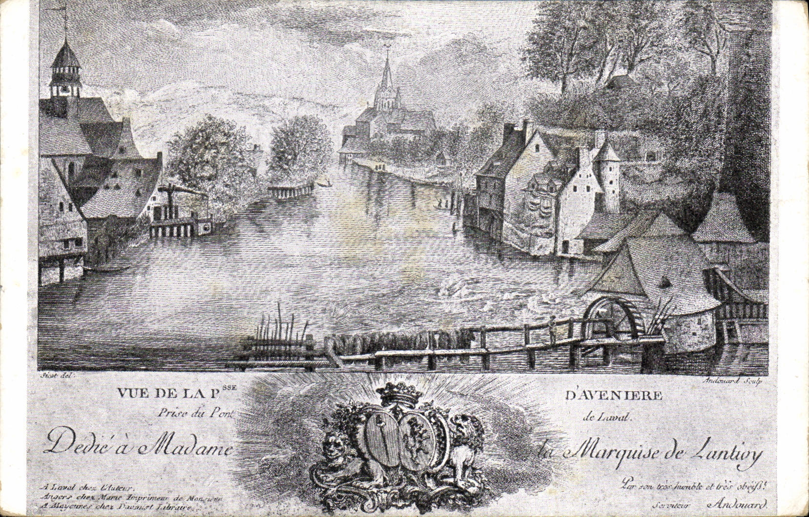 Vintage Postcard Oat-field