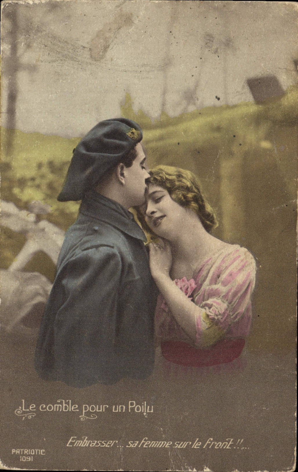 CPA Militaria Chasseurs Alpins