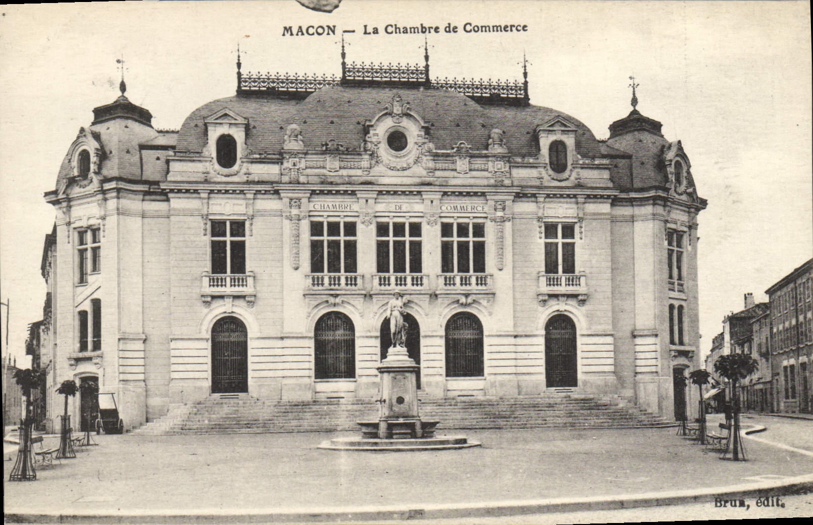 Vintage Postcard Chamber of commerce Mason