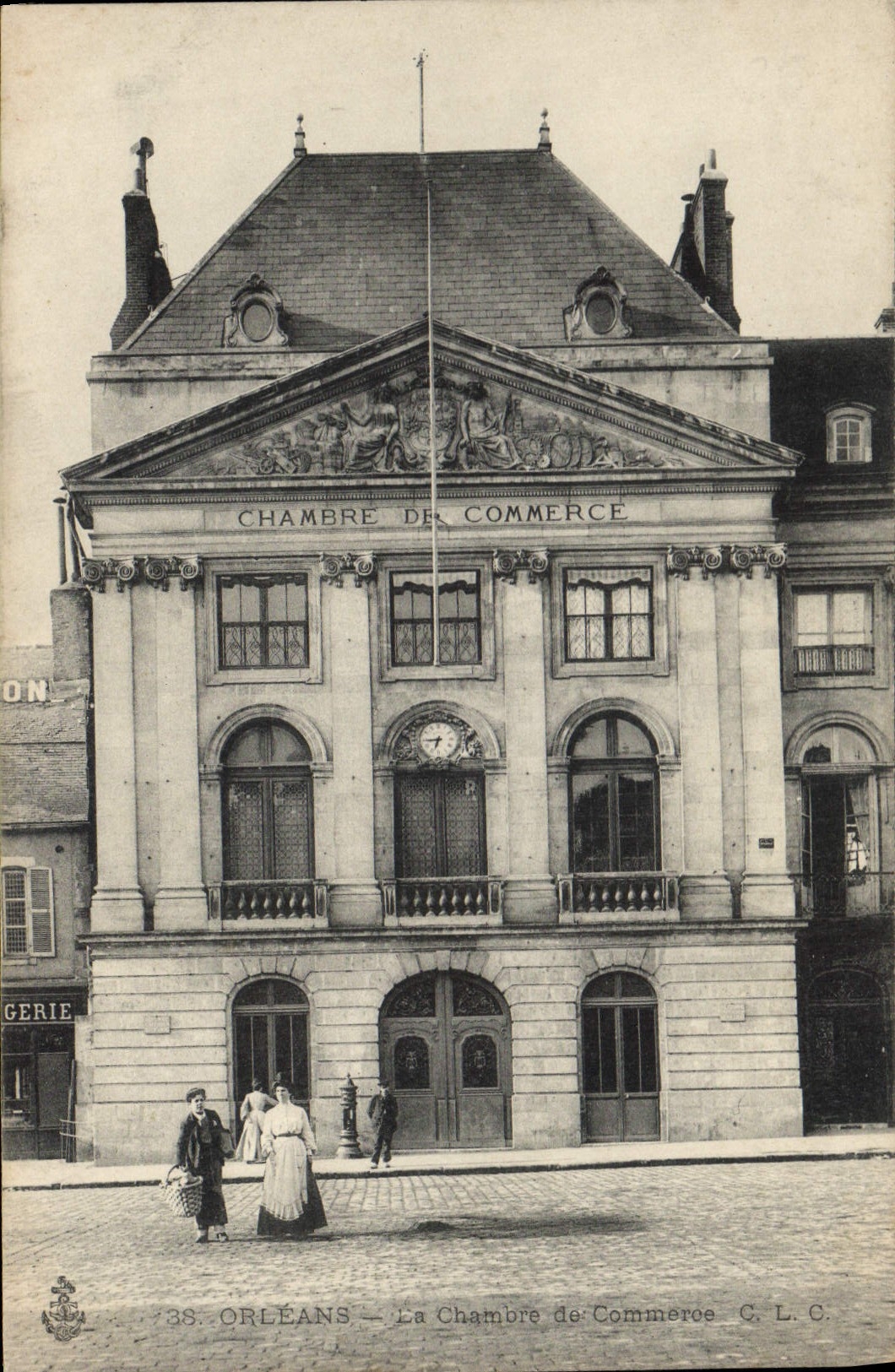 Vintage Postcard Orleans Chamber of commerce