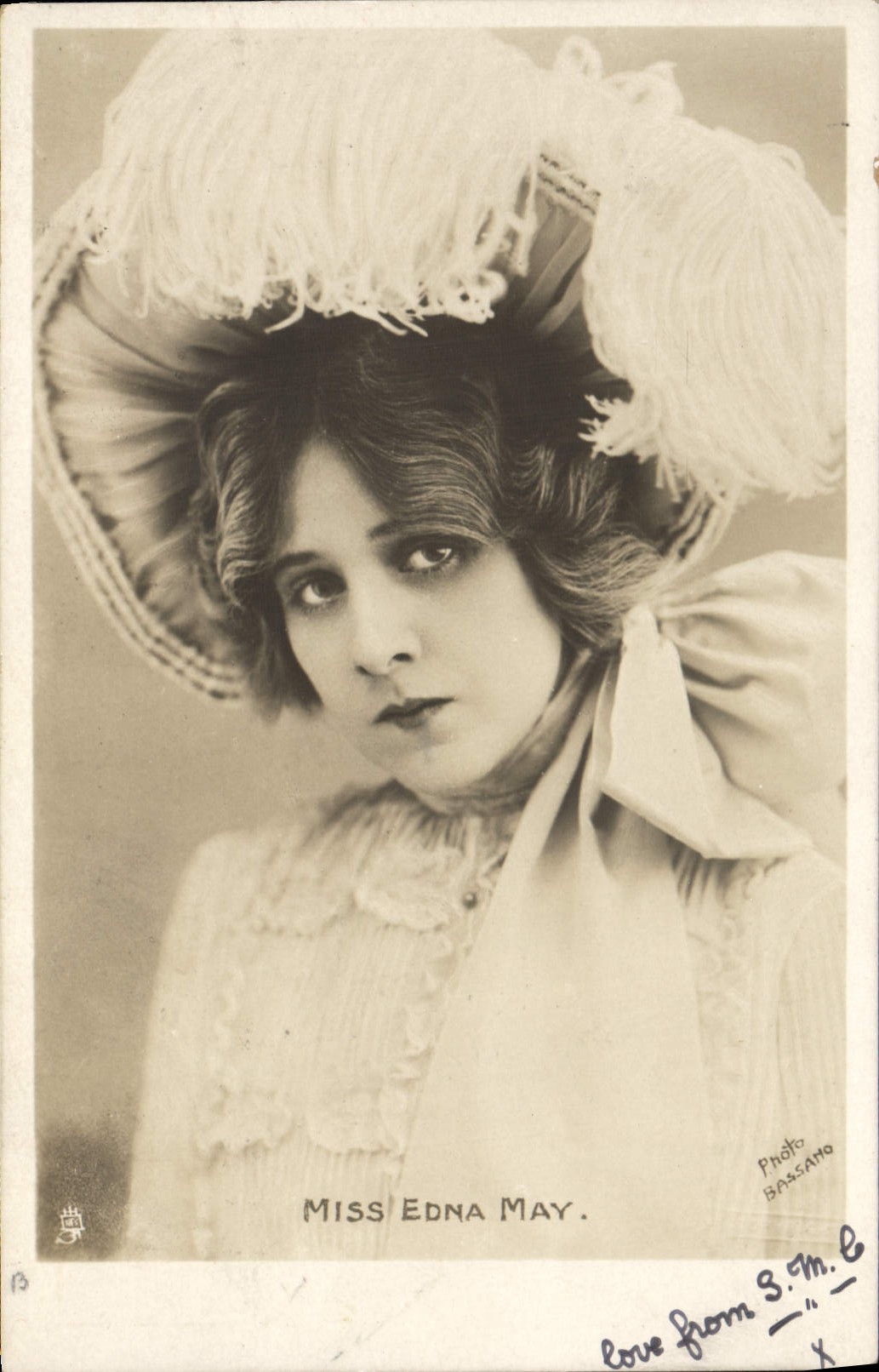 CPA Femme Theatre Miss Edna May