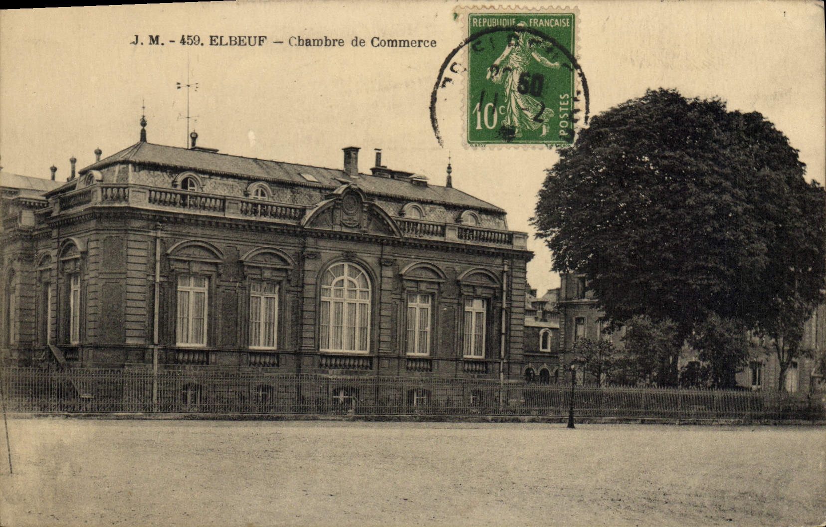 Vintage Postcard Chamber of commerce Tweed