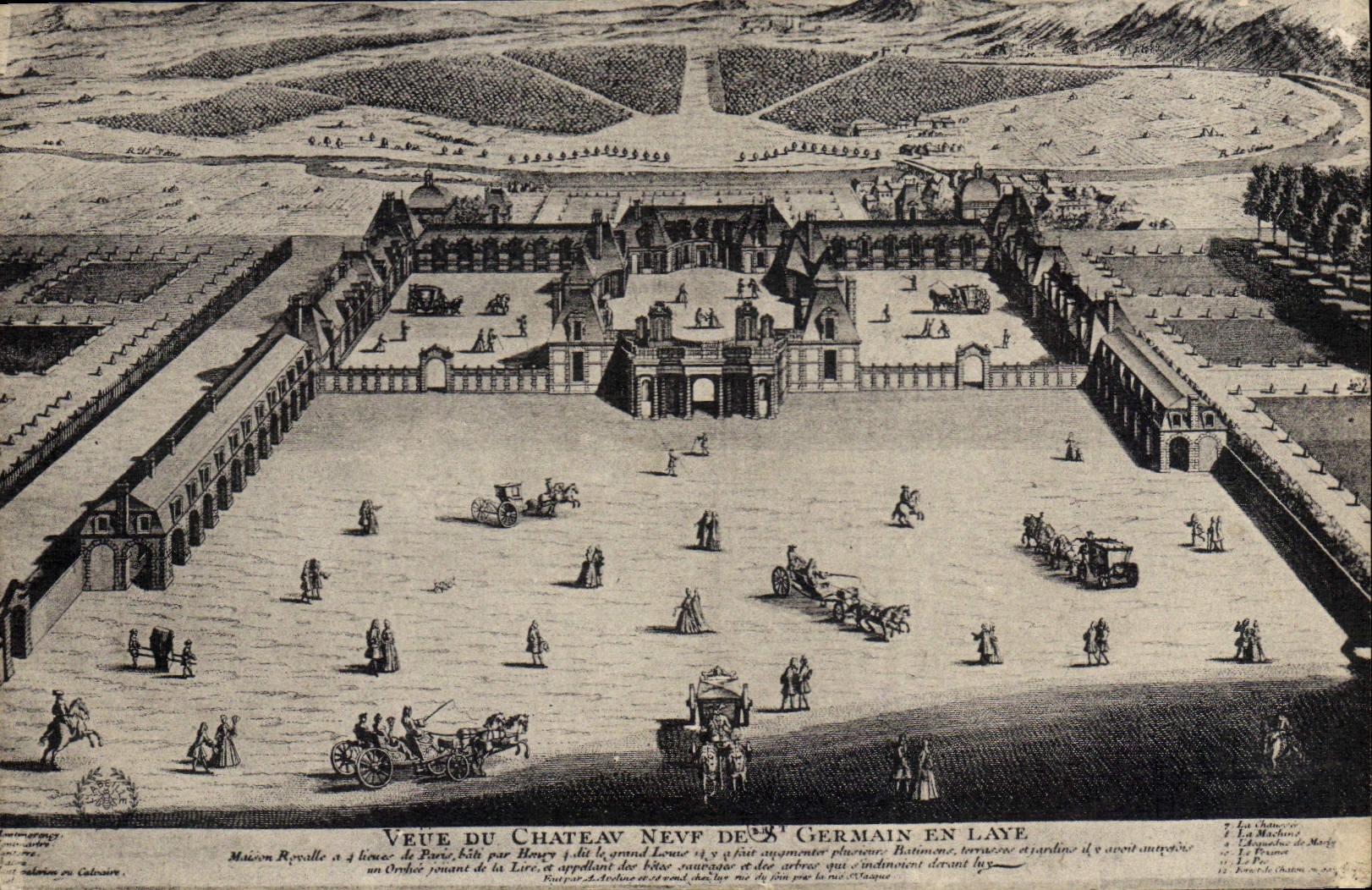 Vintage Postcard German Holy new Castle in Bush hammer