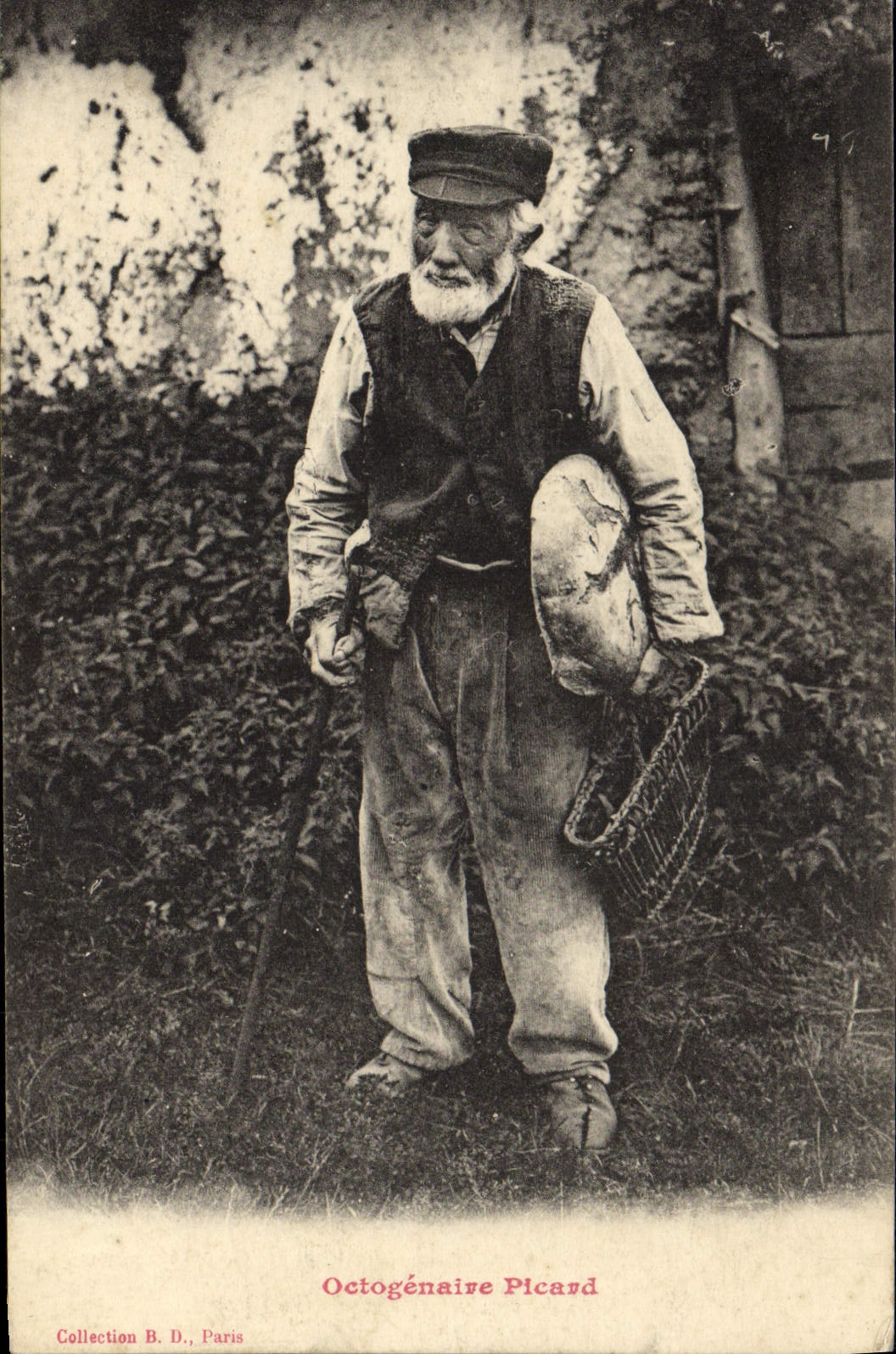 CPA Folklore Octogonenaire Picard