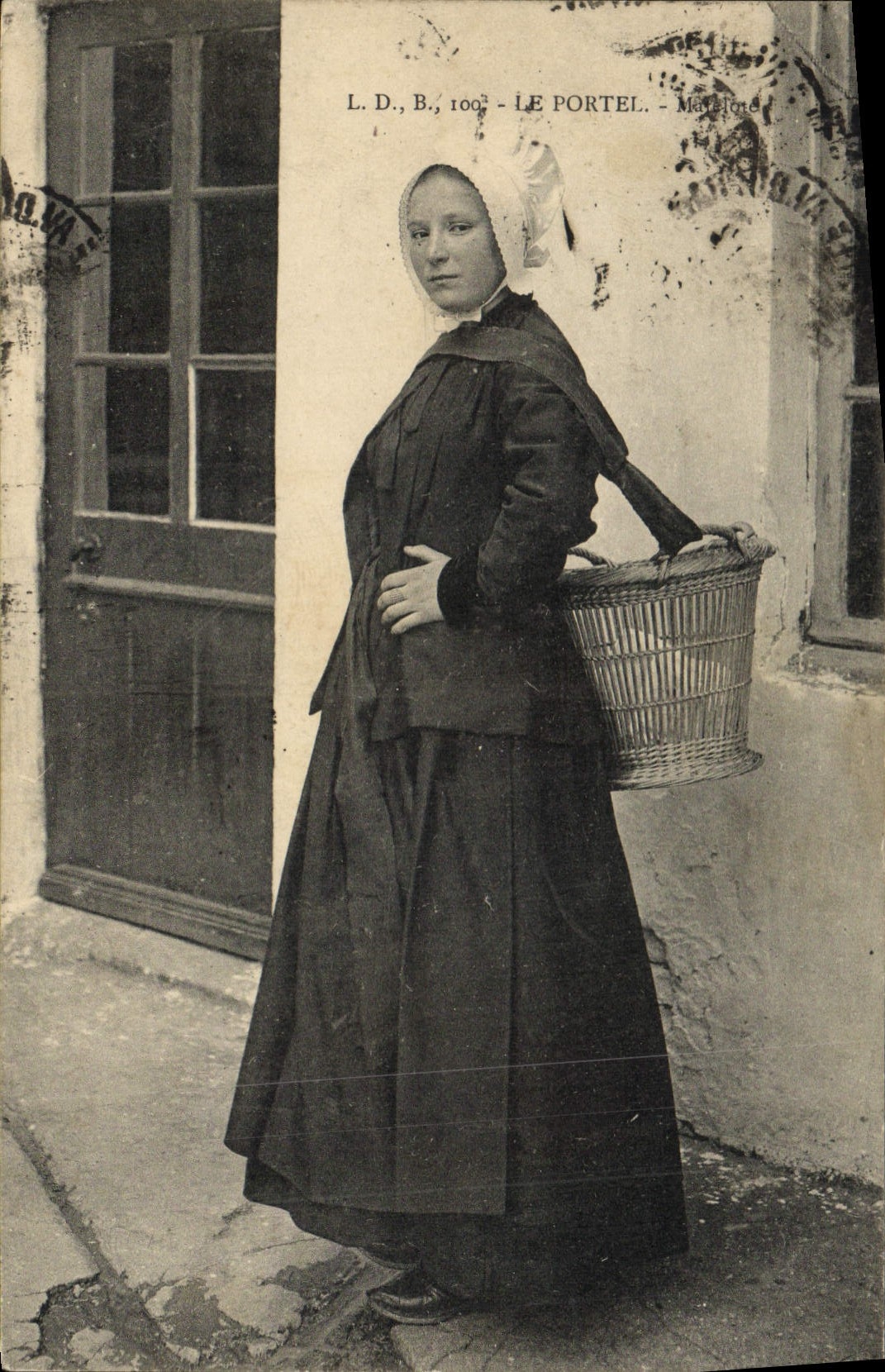 CPA Folklore Le Portel Matelote