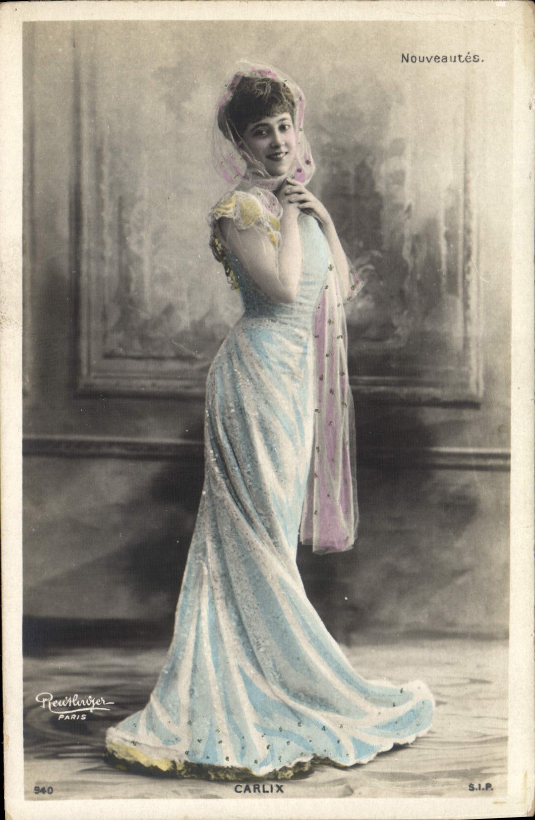 CPA Theatre Nouveautes Carlix 