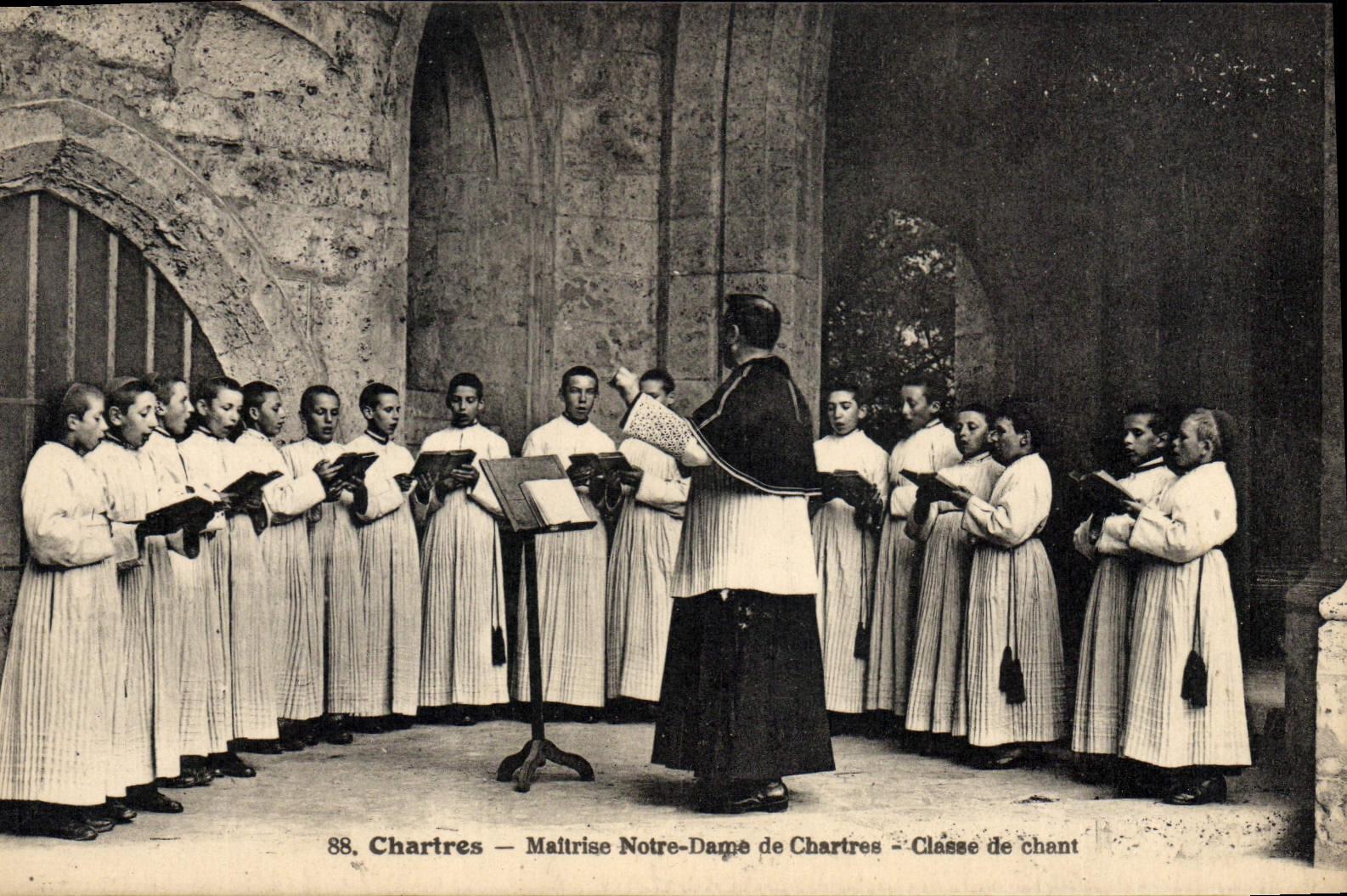 CPA Chartres Maitrise Notre Dame de Chartres Classe de chant