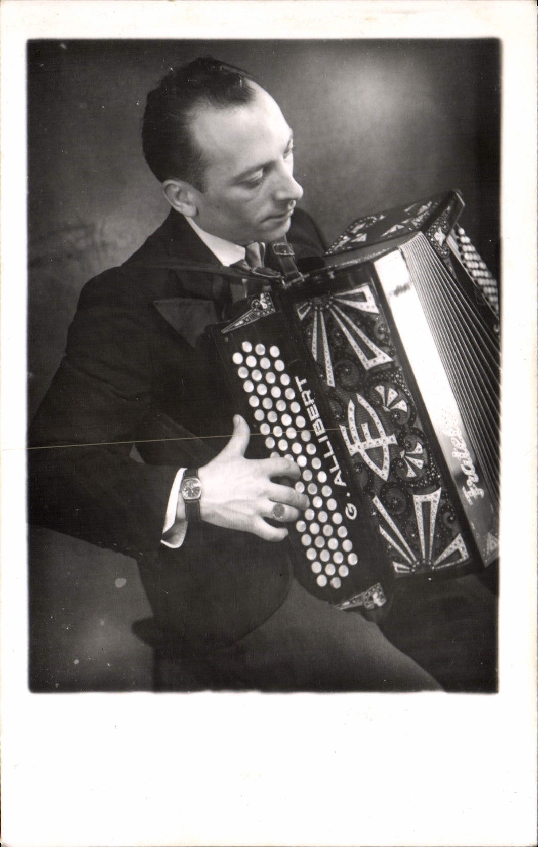 CPM Georges Allibert Accordeon Accordeoniste 