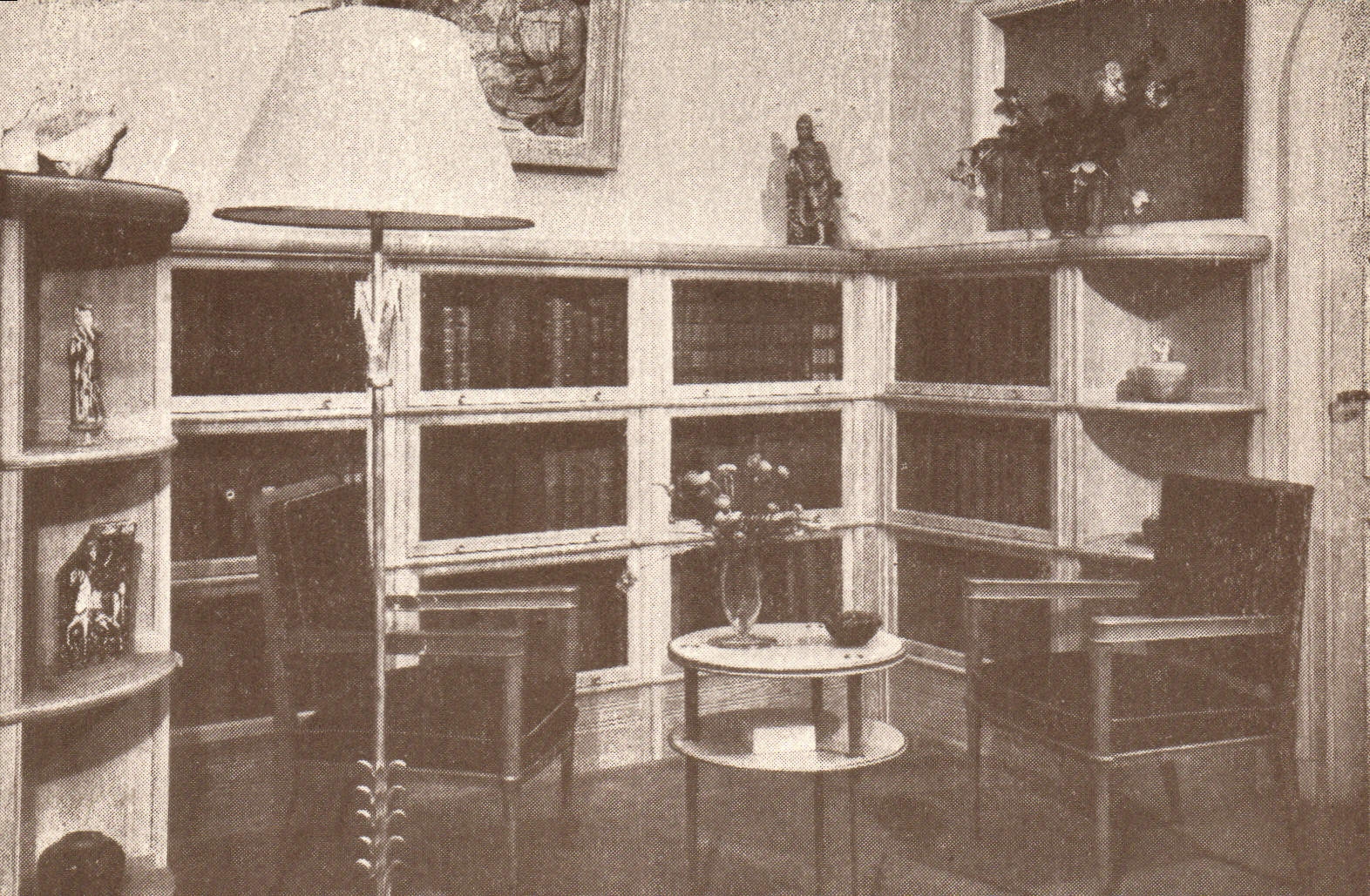 CPA Bibliotheque Rue de Villersexel Paris