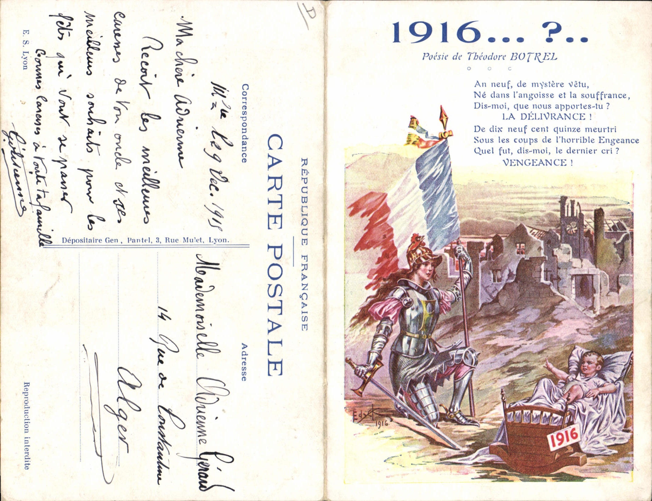 CPA Fantaisie Illustrateur Militaria Theodore Botrel