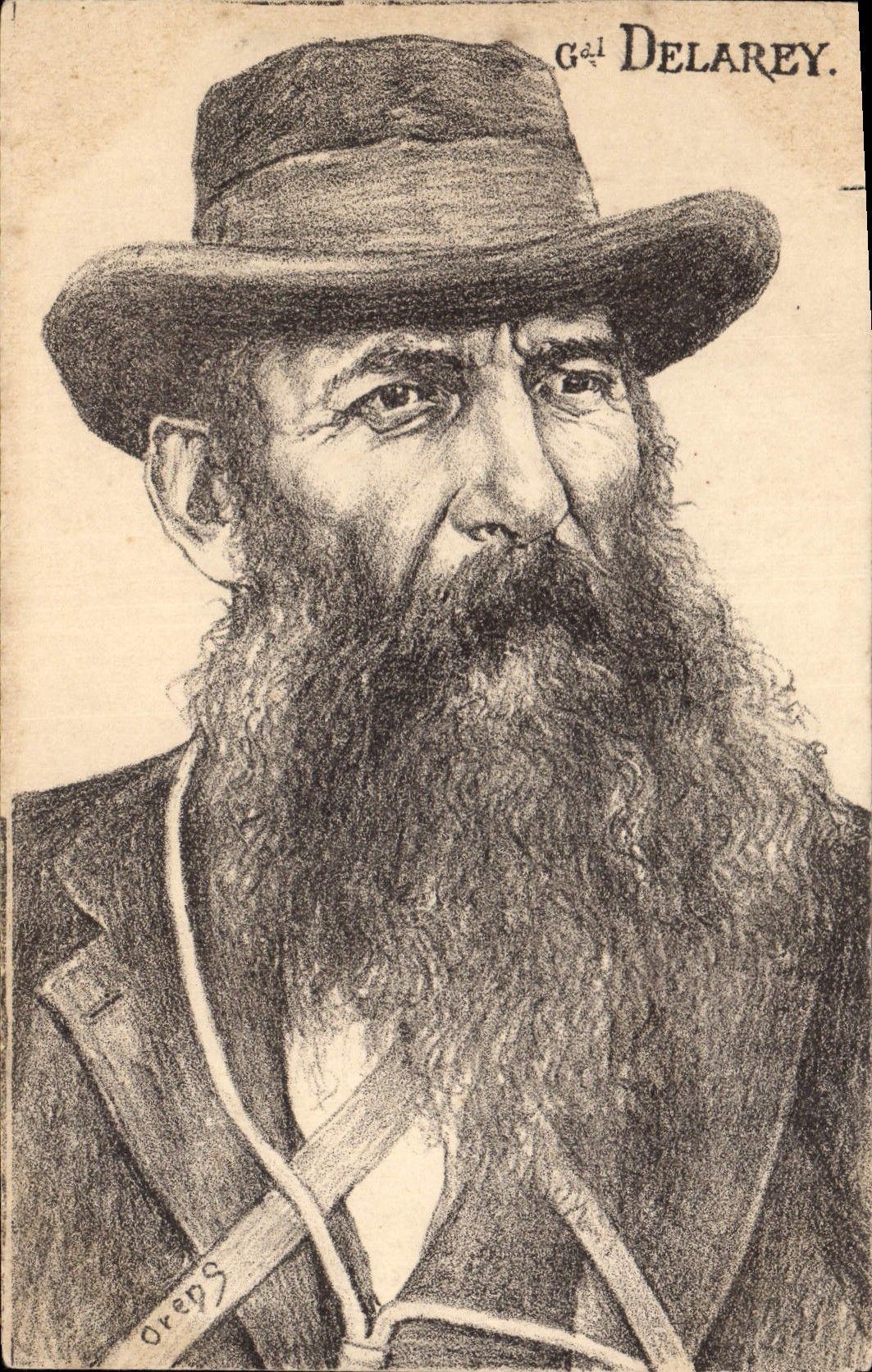 CPA Fantaisie Illustrateur General Delarey