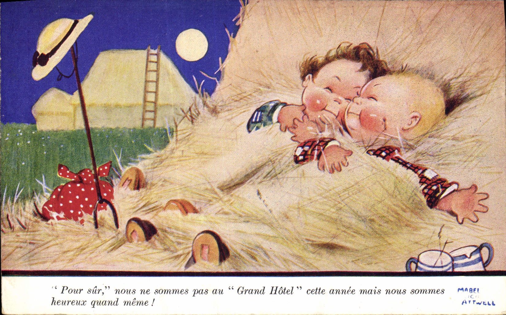 CPA Fantaisie Illustrateur Enfants