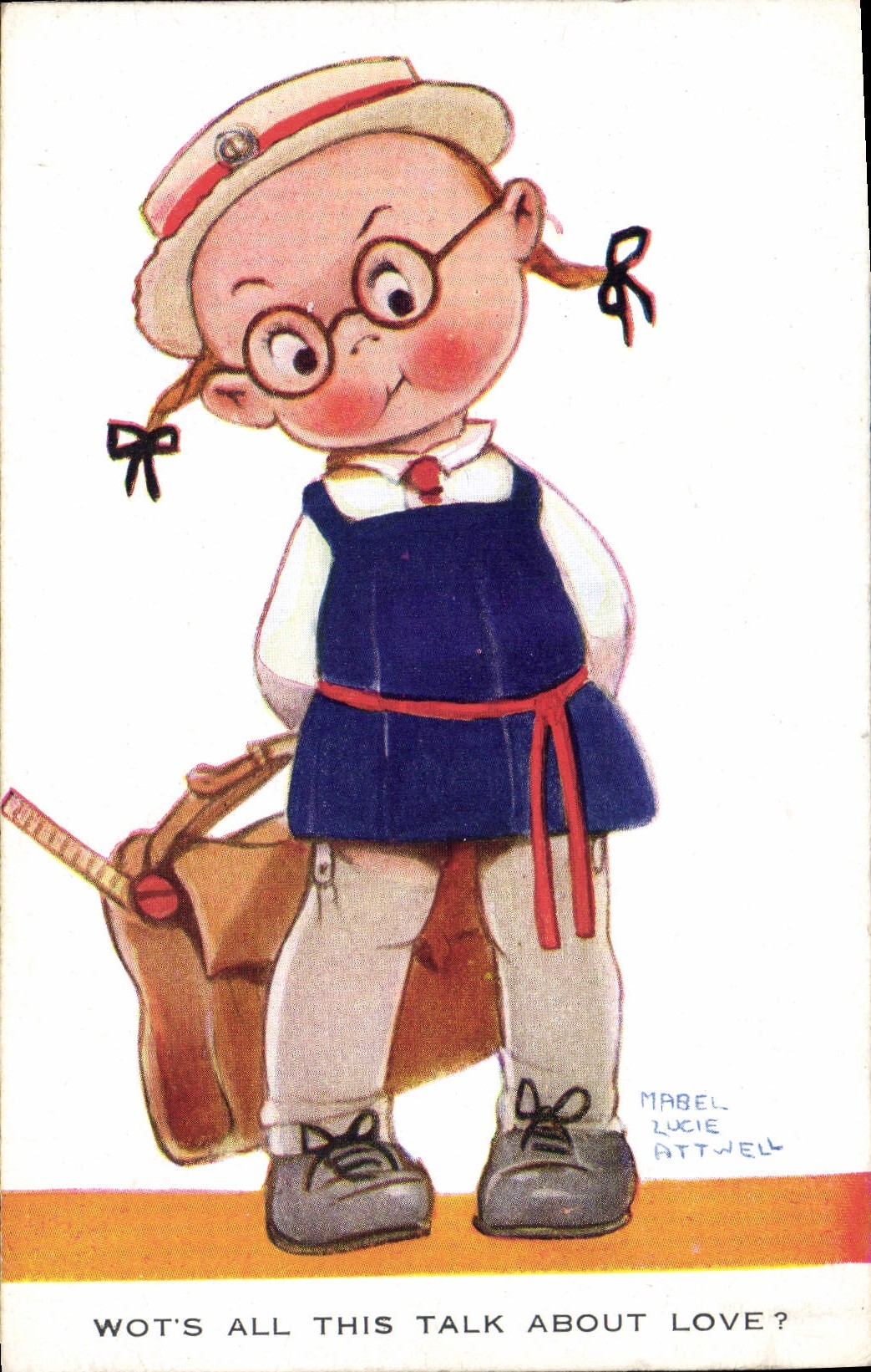 CPA Fantaisie Illustrateur Enfant Mabel Lucie Attwell 