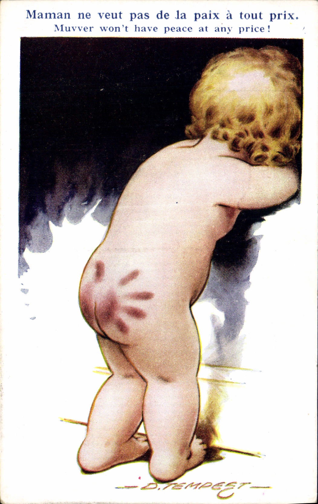 CPA Fantaisie Illustrateur Tempest Enfant 