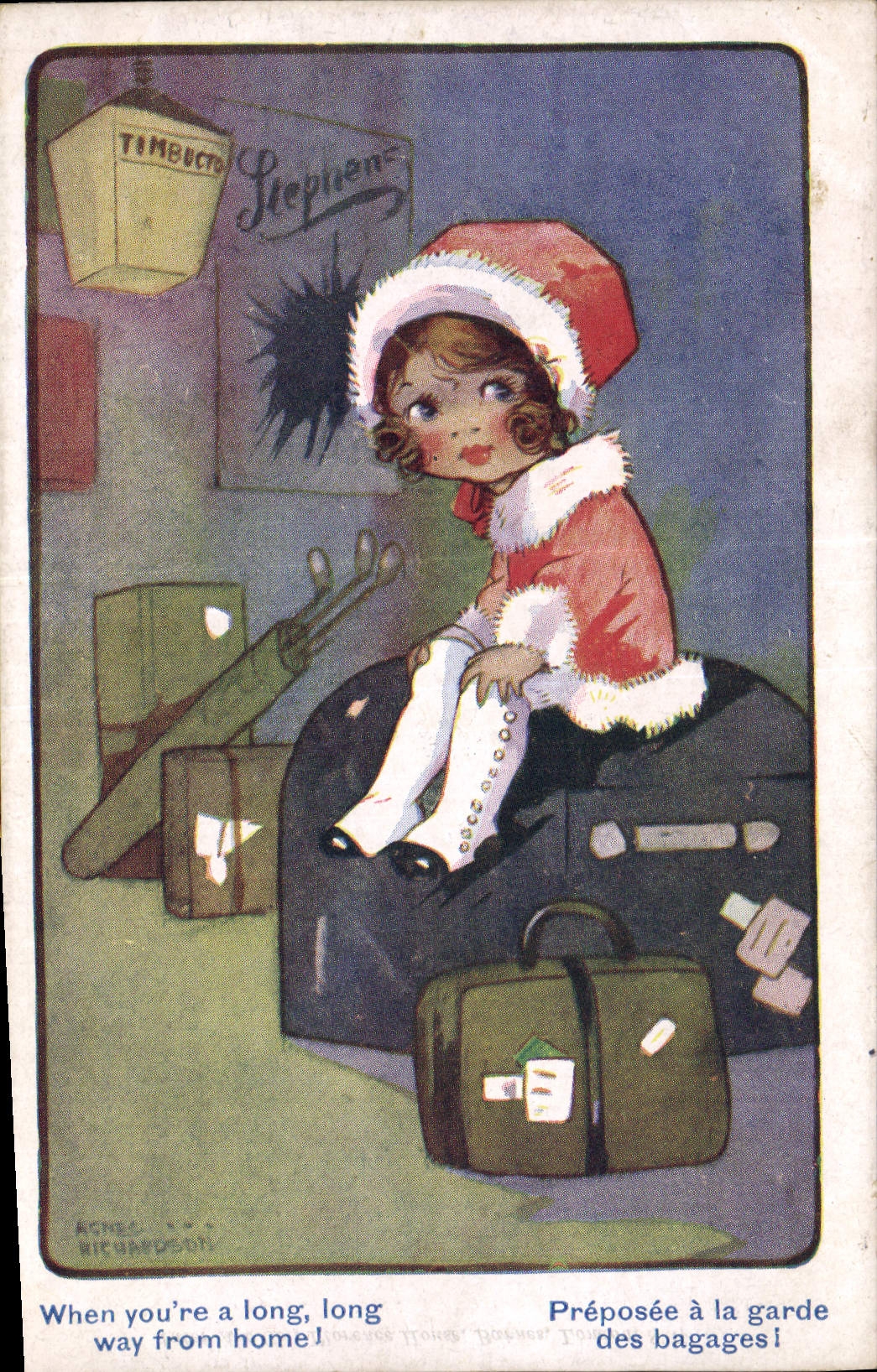 CPA Fantaisie Illustrateur Enfant 