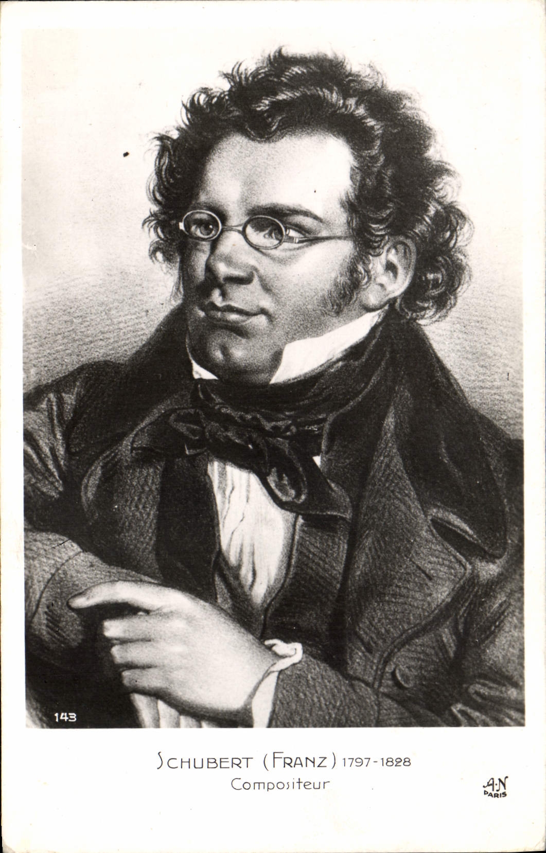 CPA Schubert Compositeur 