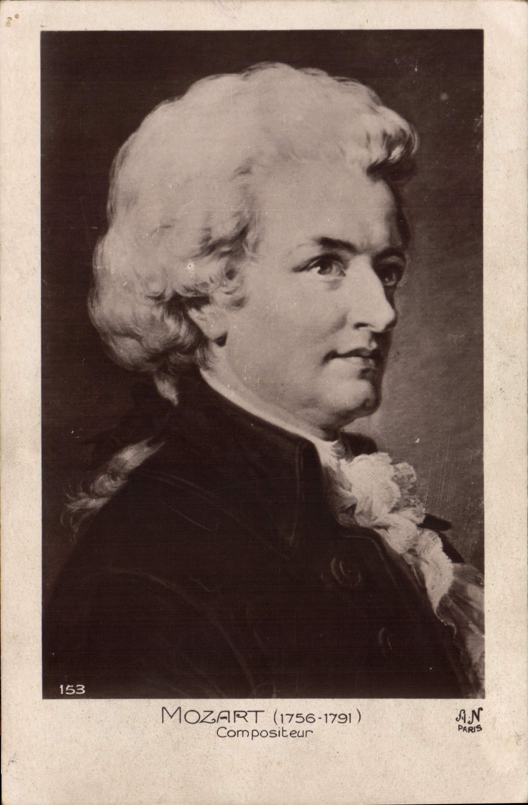 CPA Mozart Compositeur 