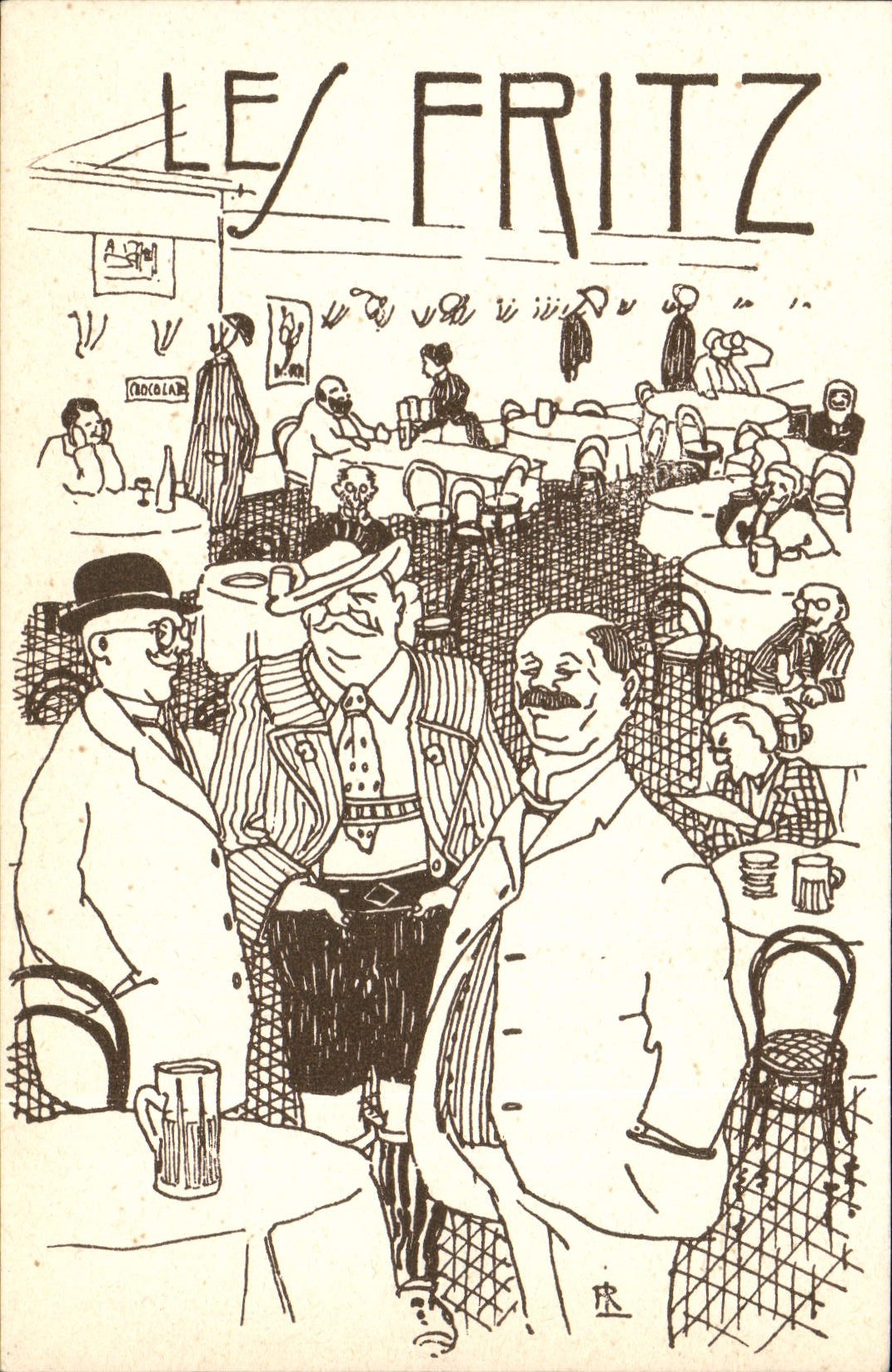 CPA Fantaisie Illustrateur Militaria Les Fritz 