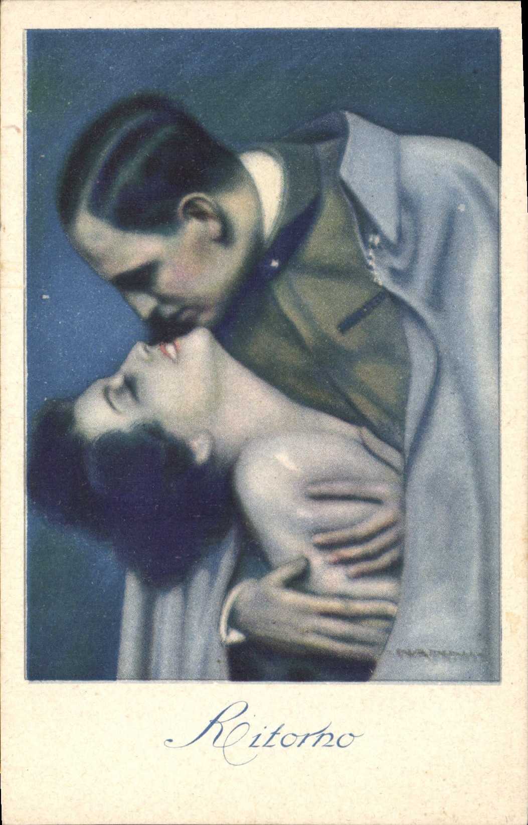 CPA Fantaisie Illustrateur Nanni Femme 