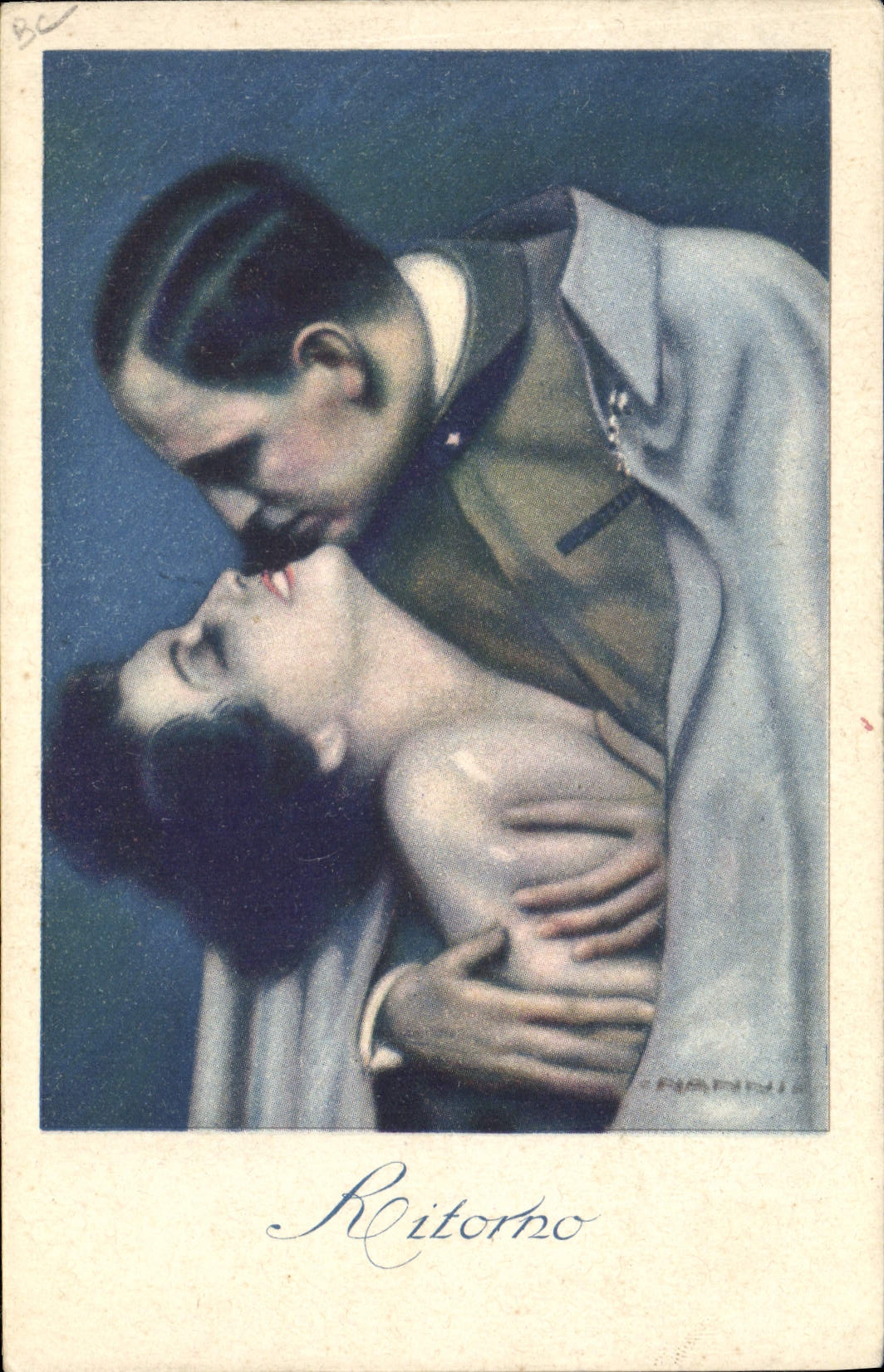 CPA Fantaisie Illustrateur Nanni Femme 