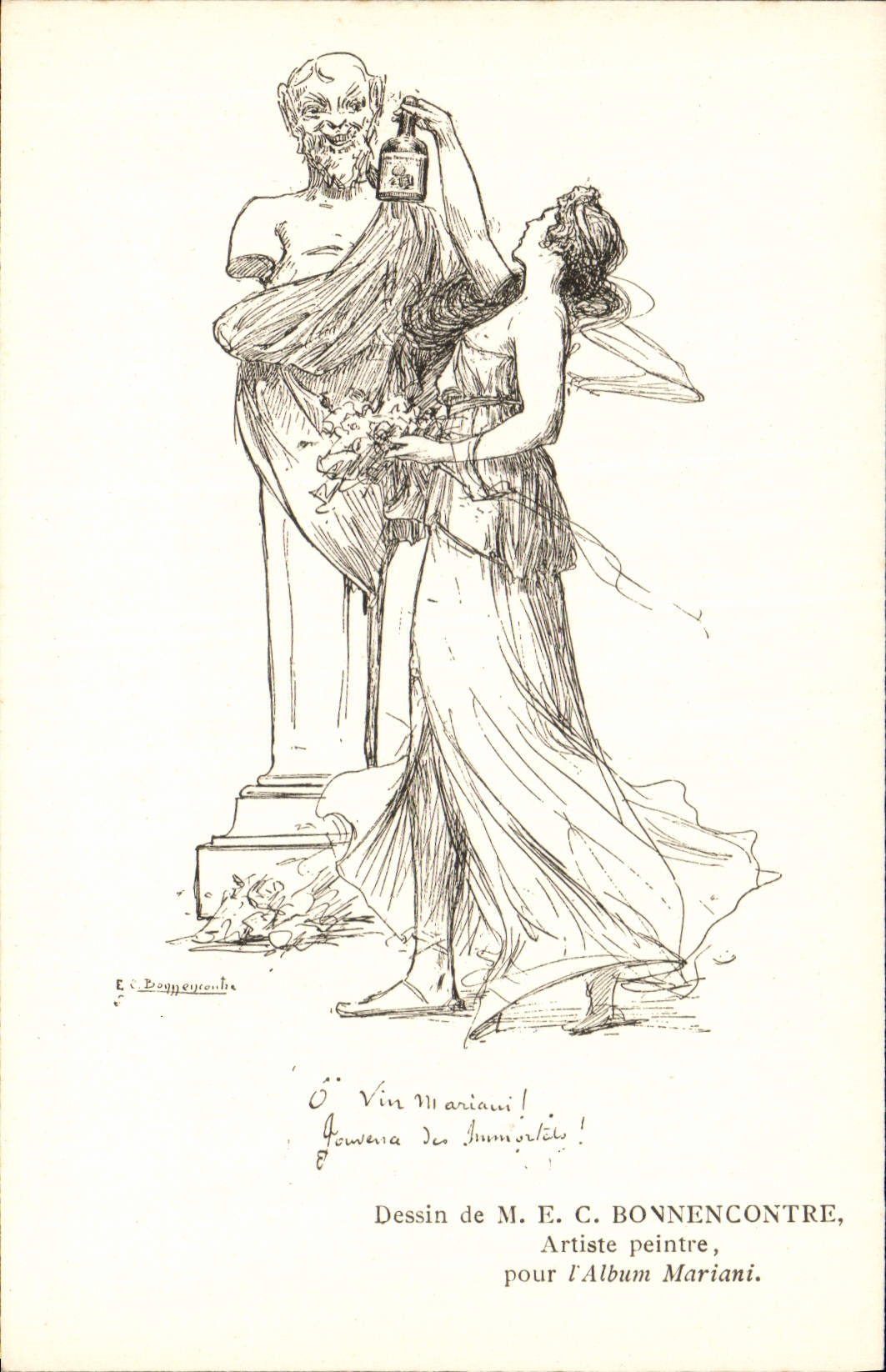 CPA Fantaisie Illustrateur Bonnencontre Mariani 