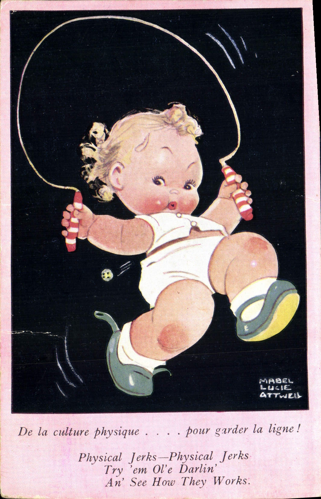 CPA Fantaisie Illustrateur Enfant Mabel Lucie Attwell