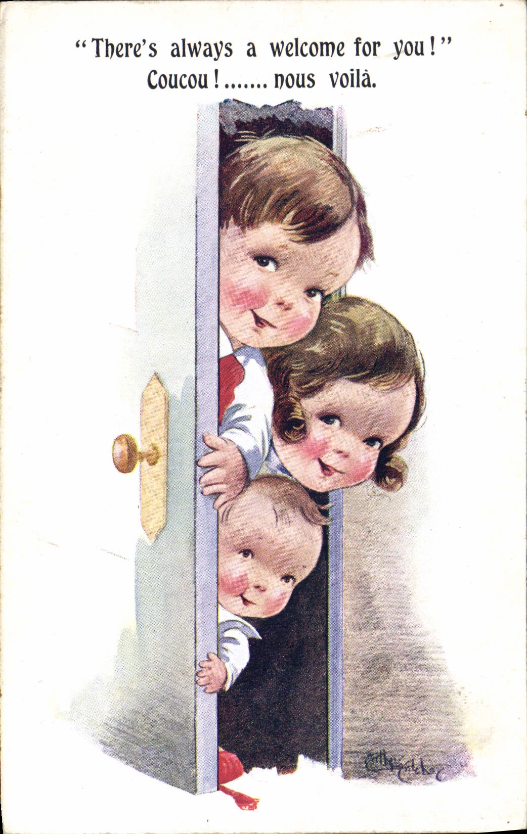 CPA Fantaisie Illustrateur Enfants 