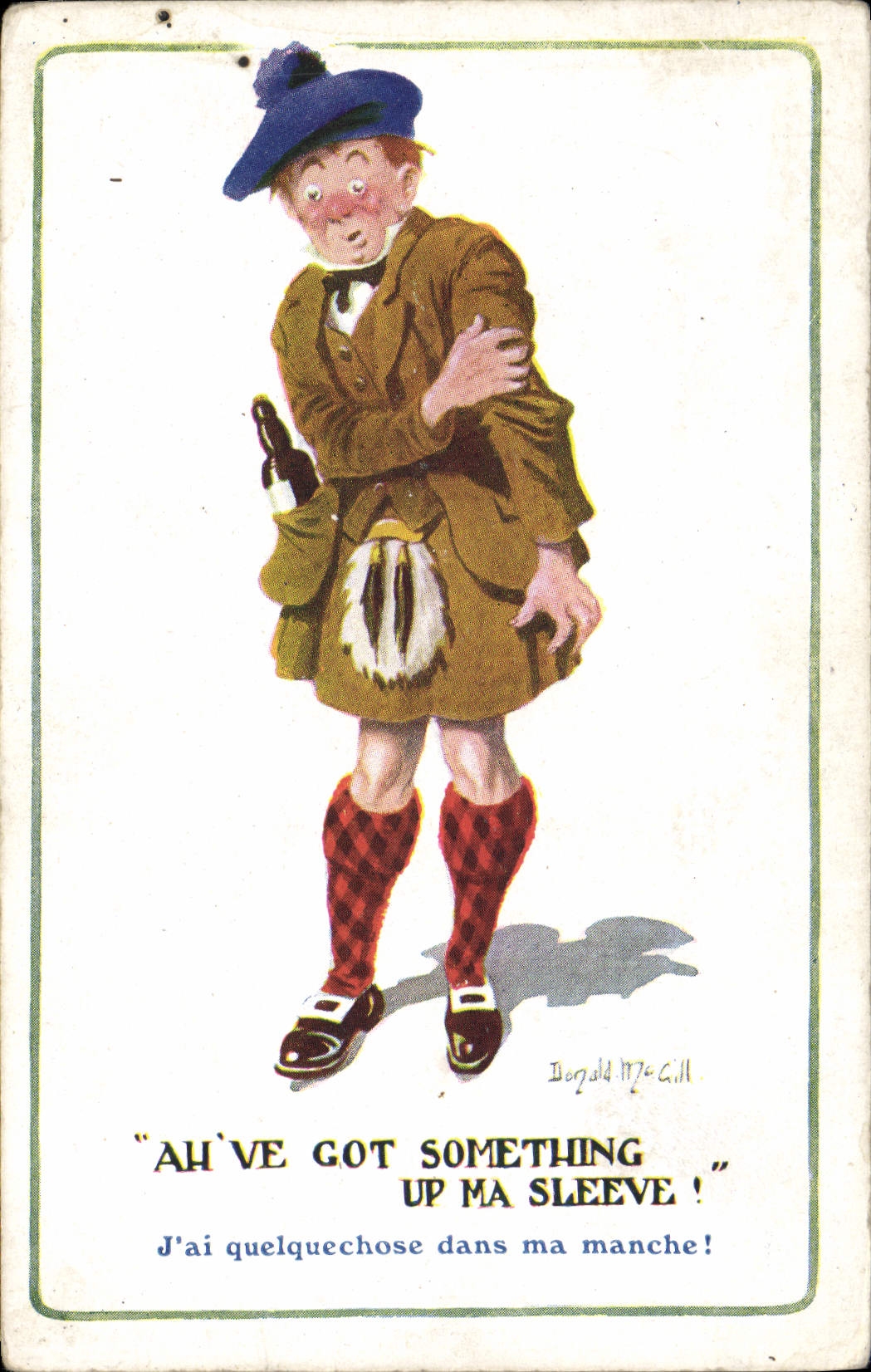 CPA Fantaisie Illustrateur Enfant Donald Mc Gill