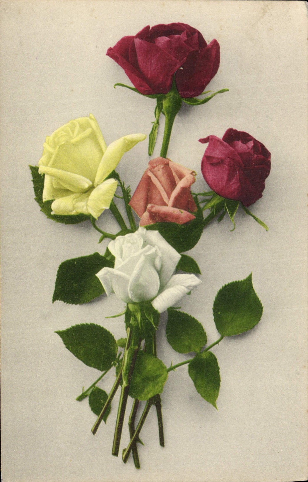 CPA Fantaisie Fleurs 