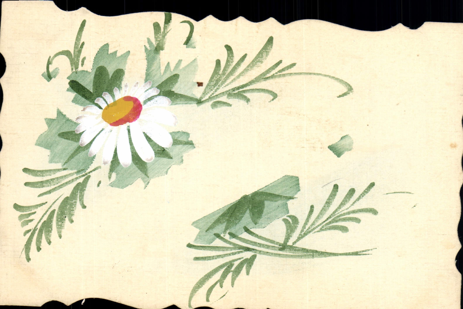 CPA Fantaisie Fleurs 