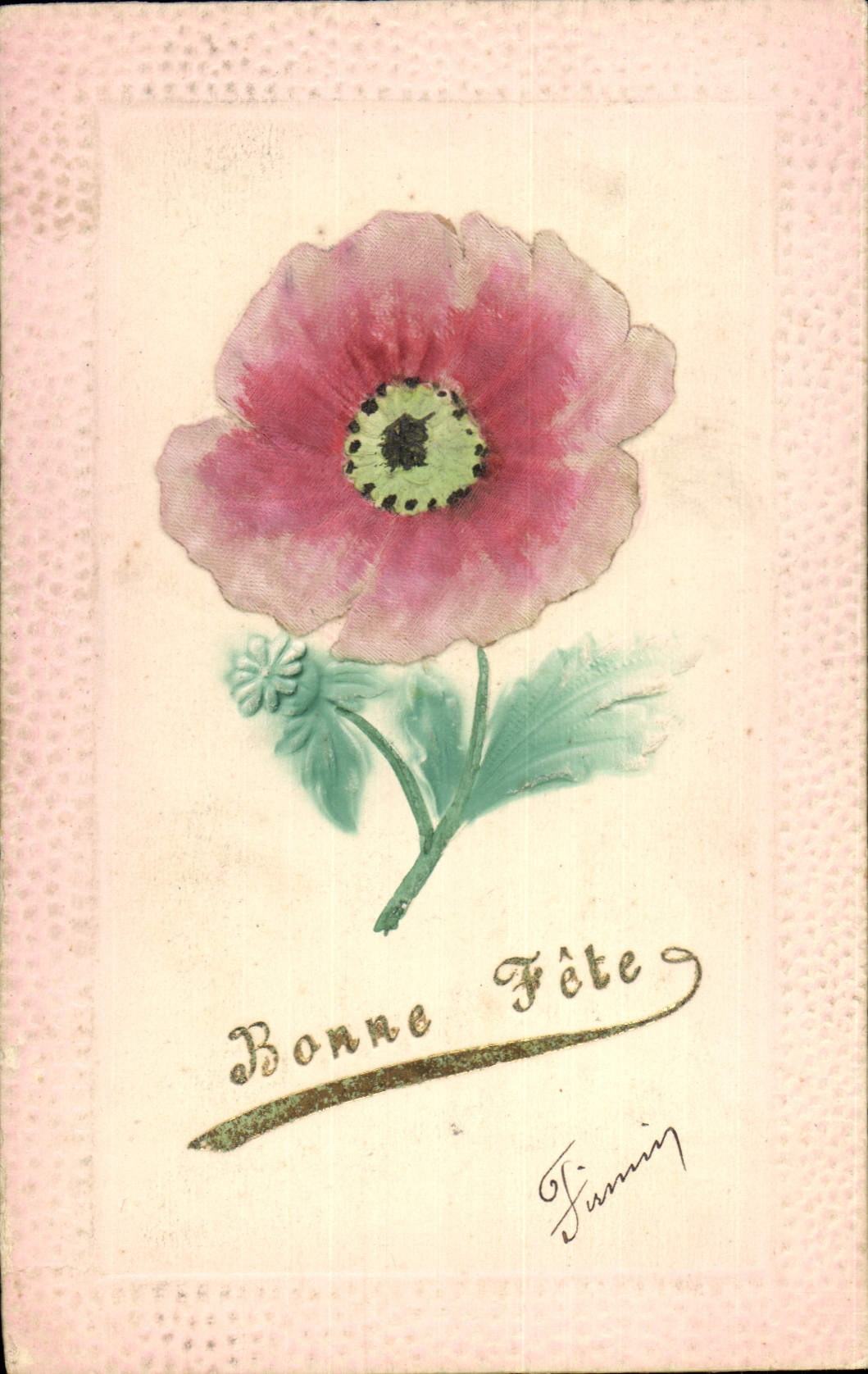 CPA Fantaisie Fleurs 