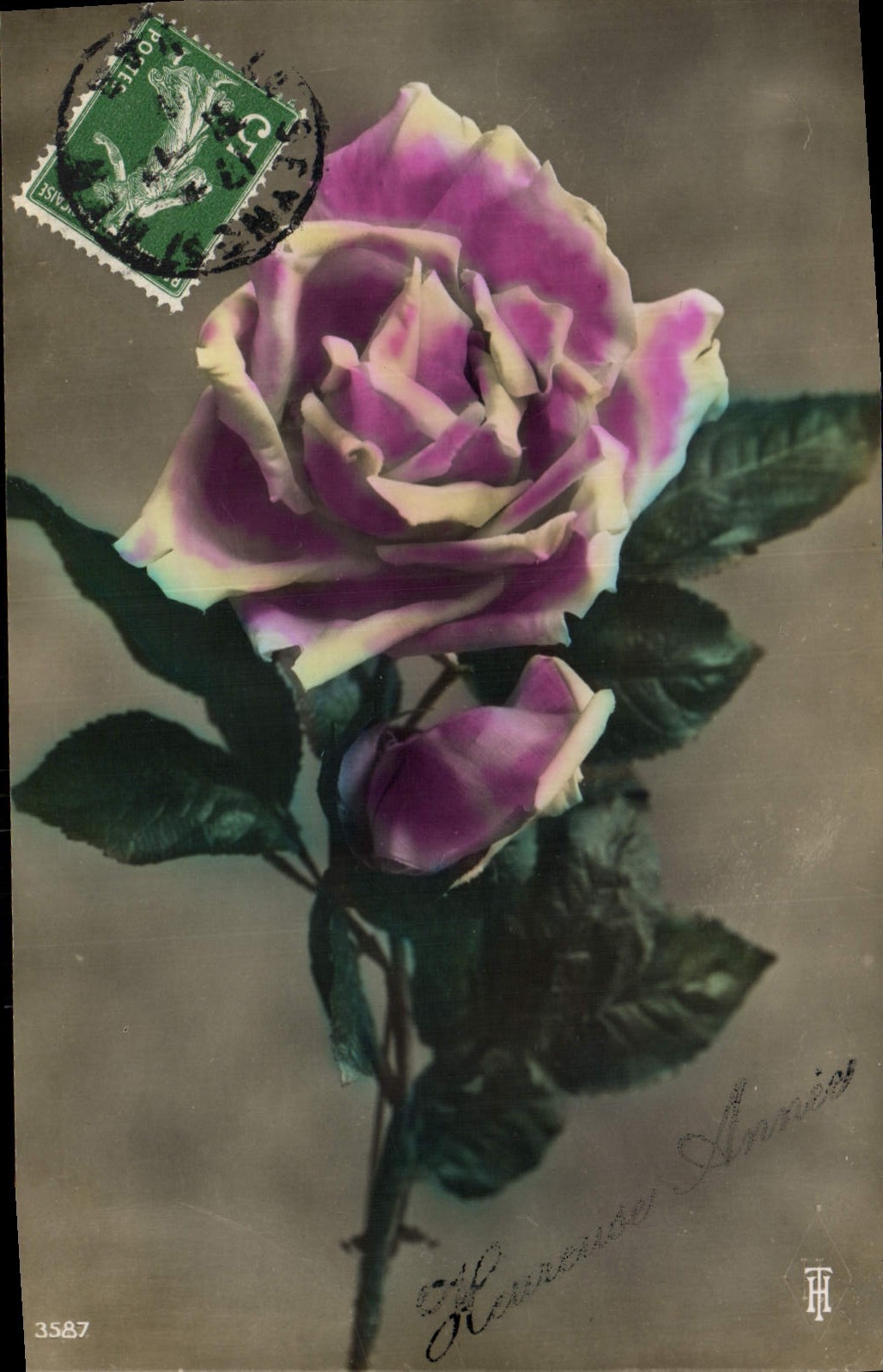 CPA Fantaisie Fleurs 