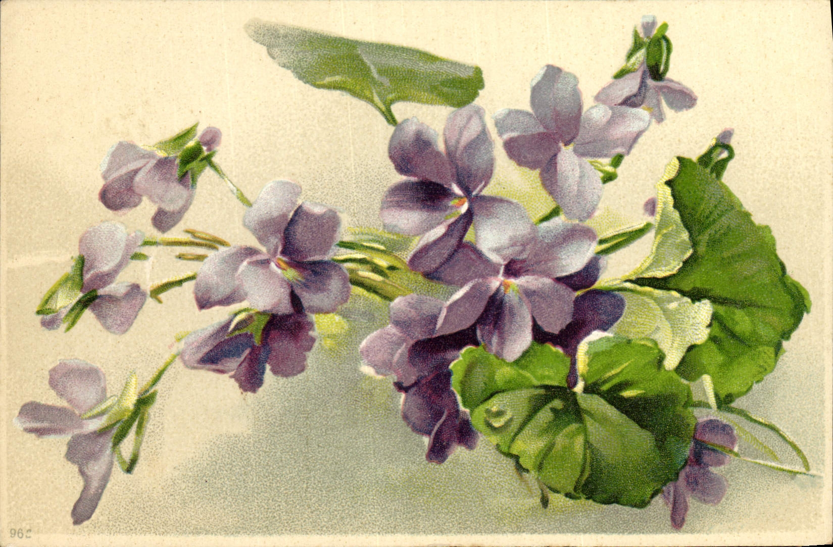 CPA Fantaisie Fleurs 