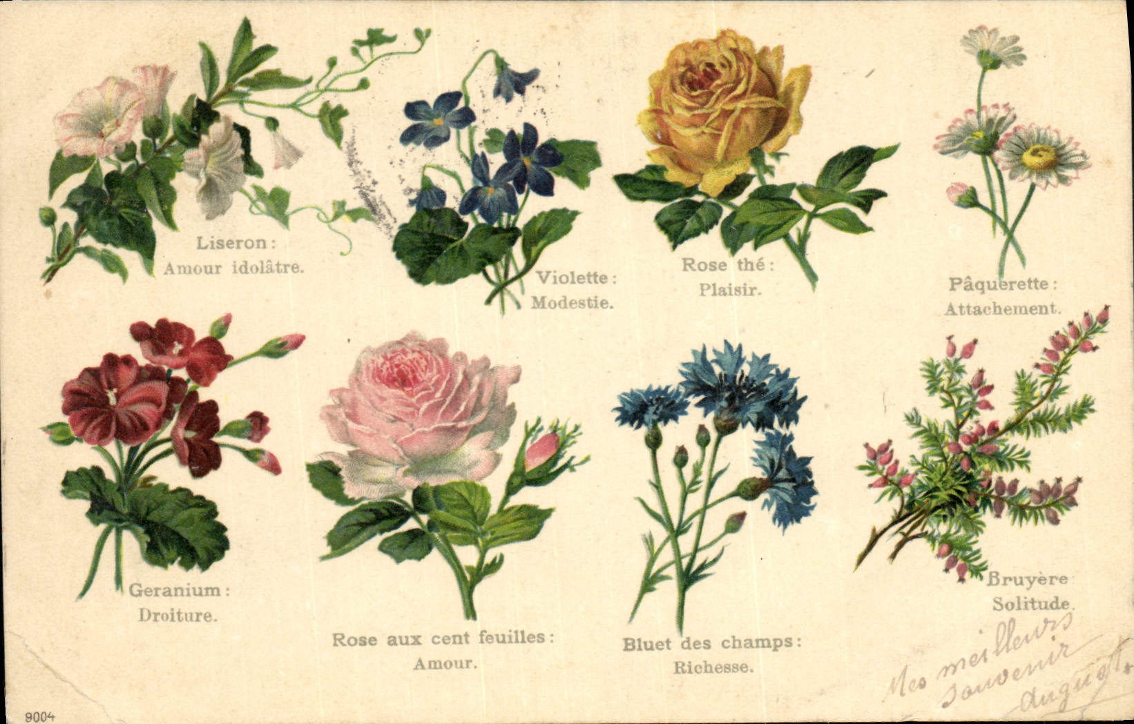 CPA Fantaisie Fleurs 