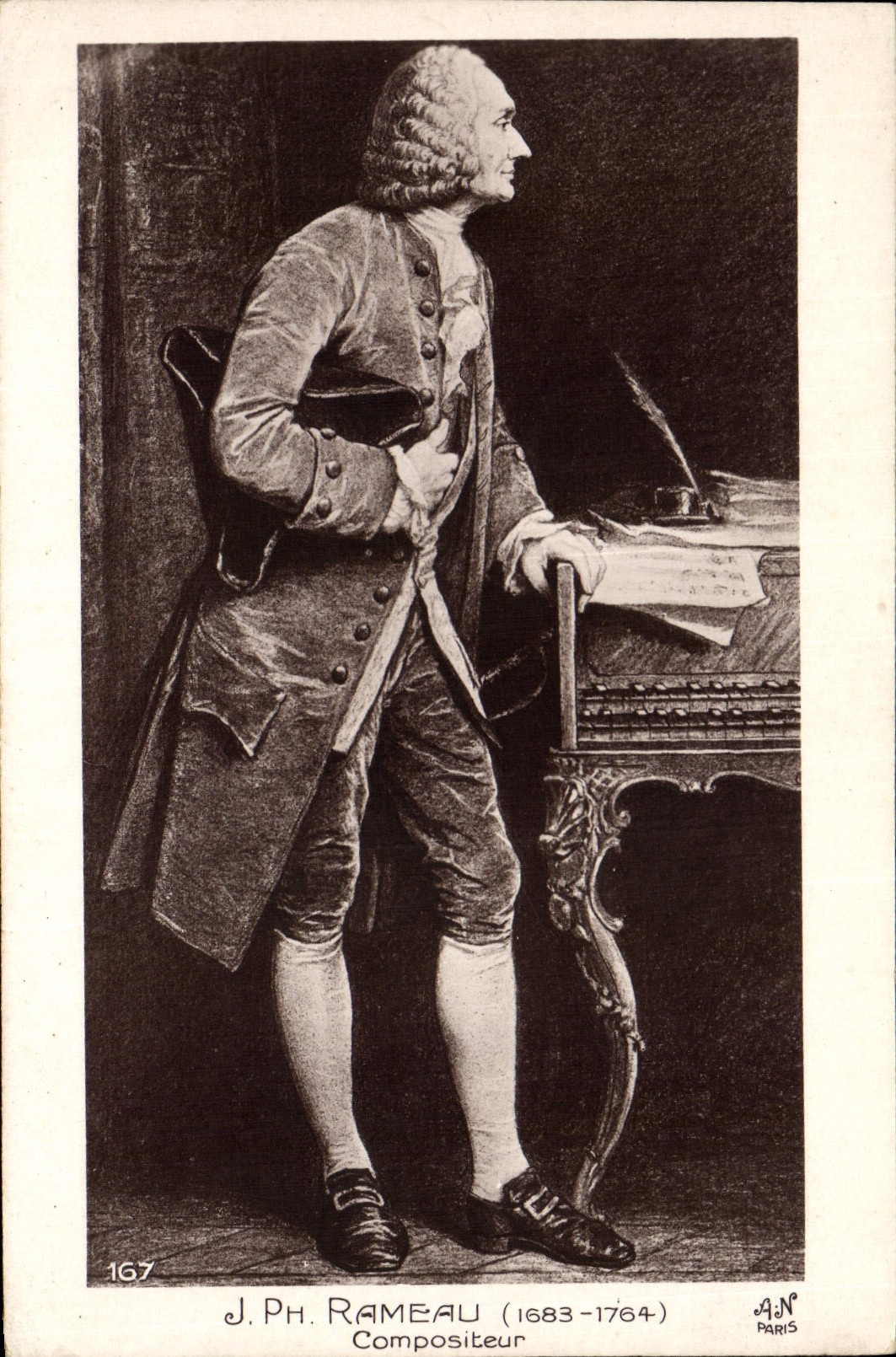 CPA Rameau Compositeur 