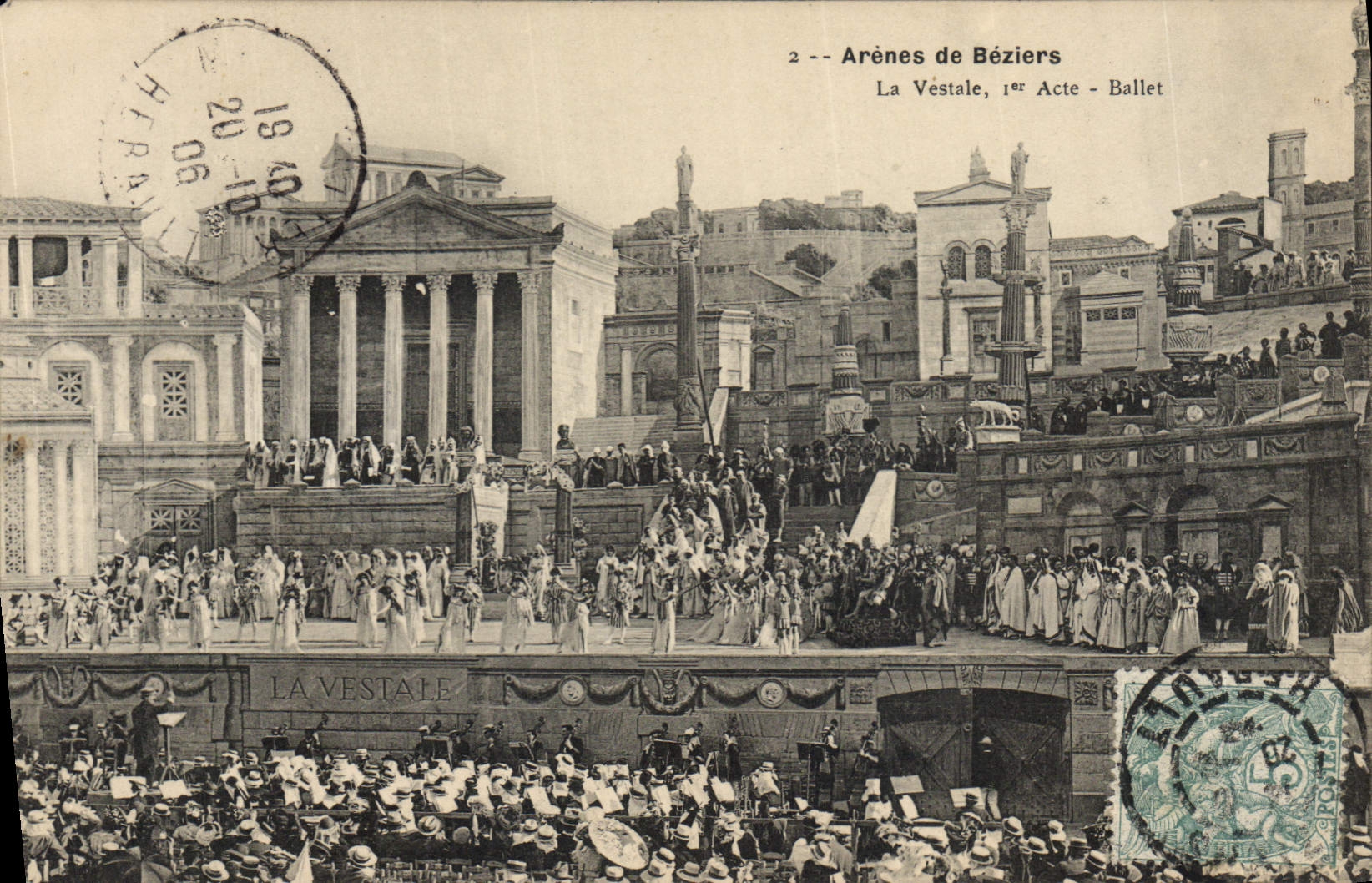 CPA Theatre Arenes de Beziers La Vestale Ballet