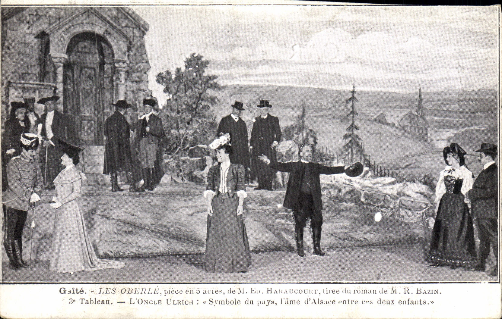 CPA Theatre Paris Gaite Les oberle 