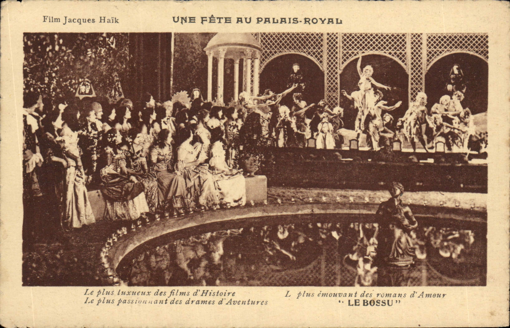 CPA Theatre Une fete au Palais Royal Film Jacques Haik 