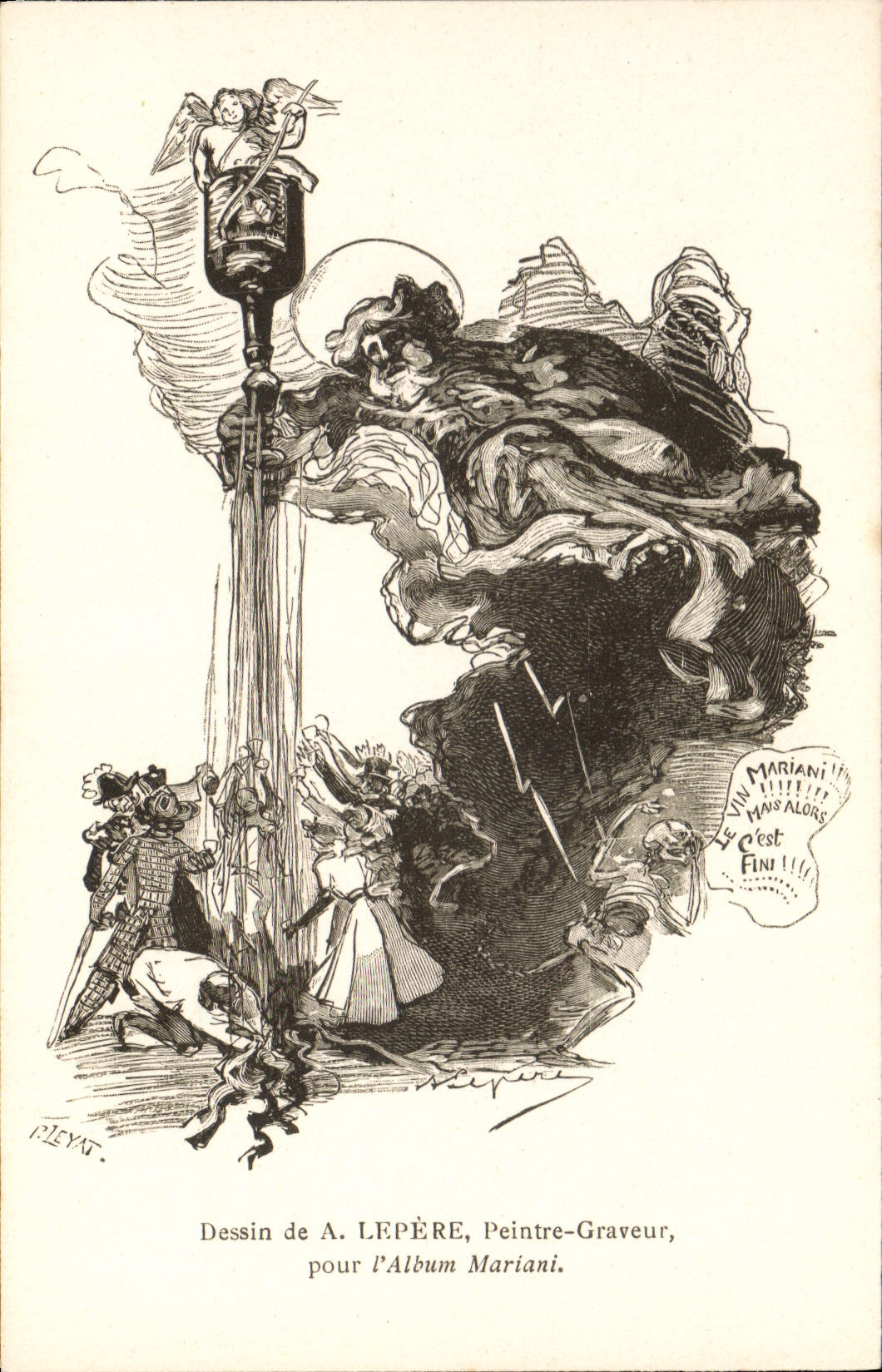 CPA Fantaisie Illustrateur Album Mariani Lepere